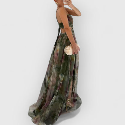 Gwen - Maxi-jurk Met Bloemenprint